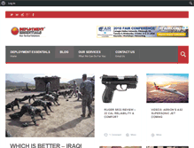 Tablet Screenshot of deploymentessentials.com
